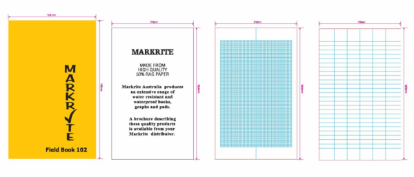 Markrite Field Book FB102R 190x120mm - Image 4