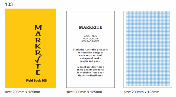 Markrite Graph Book FB103R 200x1255mm - Image 4