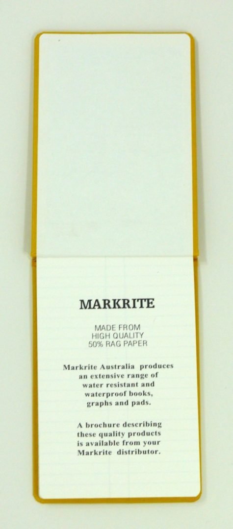 Markrite BKS101 Ruled Field Book