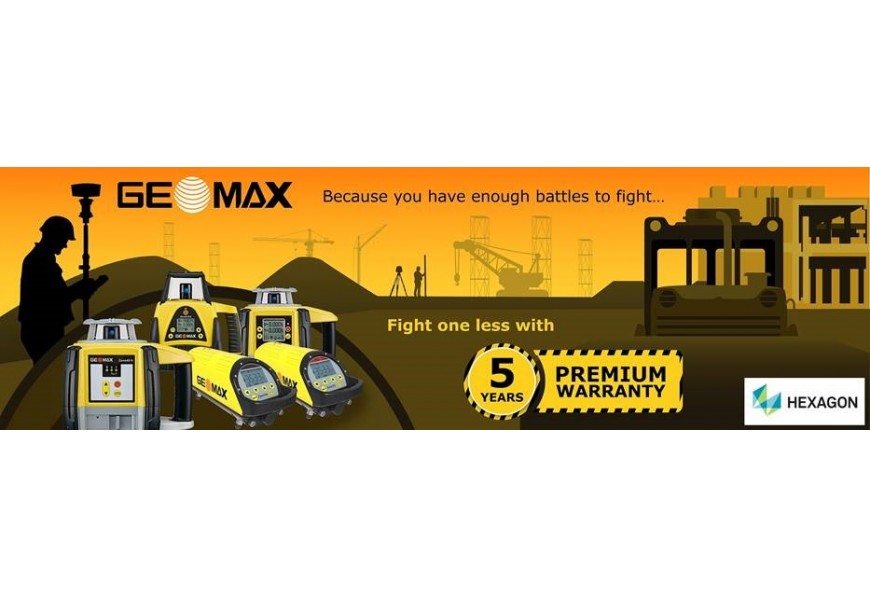Geomax 5 Year Premium Warranty