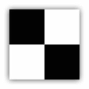 3D Scanning Checker-board Target Stickers 