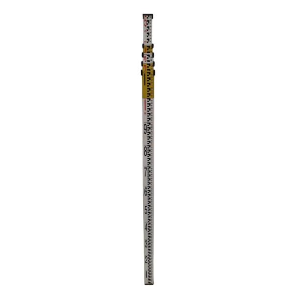 5 Metre Leveling Staff - 1/2cm