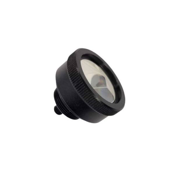 25mm Mini Prism - Metal Black Housing (Silver)