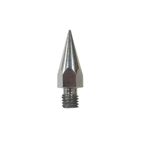 Silver tip for prism pole point