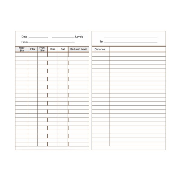 GeoBooks Rise & Fall Field Book - Image 2