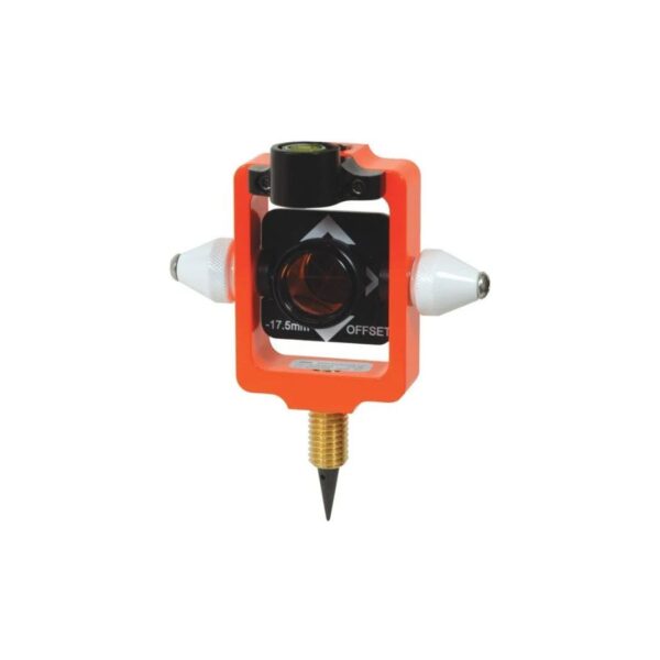 Nodal Point Stakeout Mini 25 mm Prism with Site Cones – Flo Orange