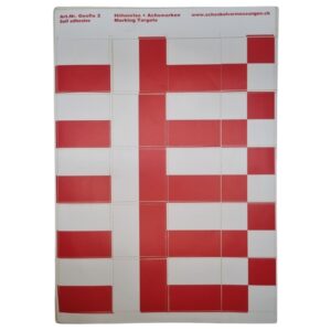 Target Marks - Self Adhesive - Red