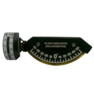 Dual Axis Analogue Inclinometer Degrees - 50-0-50