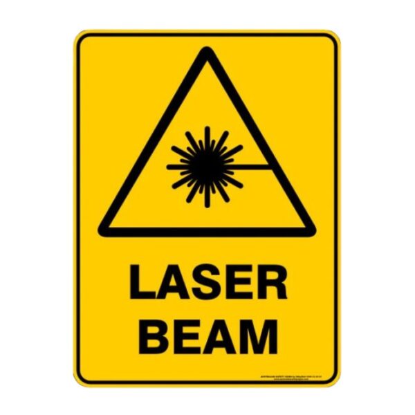 Laser Safety Sign
