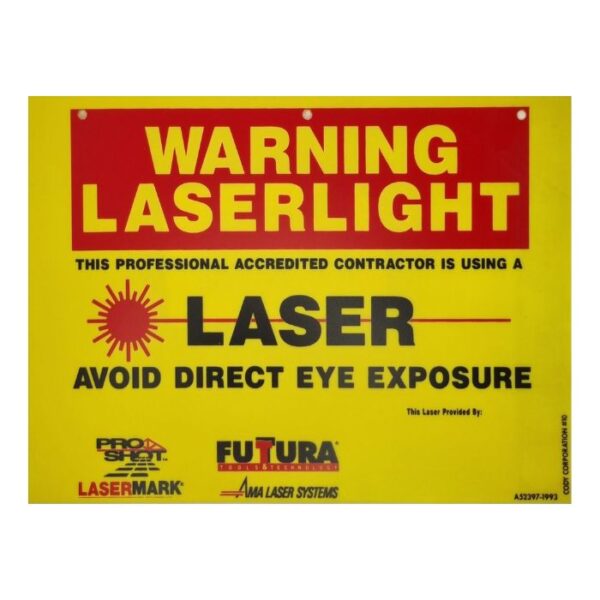 Warning Signs - Laser Safety (10pk)
