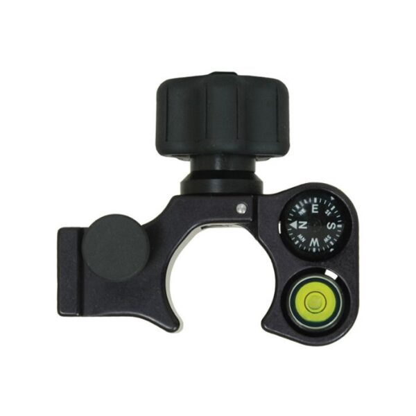 Claw Pole Clamp with Compass and 40-minute Vial