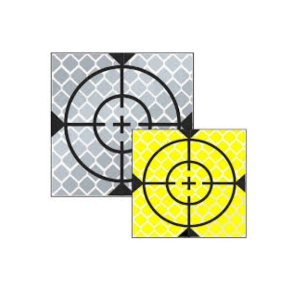 70mm x 70mm Targets Silver (16 x A4) - Cody Corporation