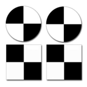 50mm x 50mm Scanning Target Sheet A4