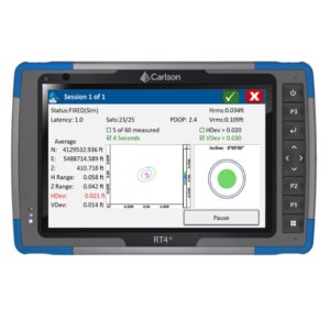 Carlson RT4+ Geo Cell 16GB RAM/256GB w/ SurvPC Robotic Kit